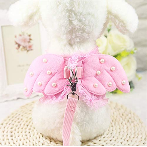 Correa de Adiestramiento para Perros Angel Princess Wing Dog Pam Straptraction Dog Traction Cuerda Gatito Gatito Gatito Gato for Tirar Sistema de Cuerdas Correa de Pecho Perrito Perrito Correa Perro
