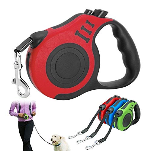 Correa de perro, Cachorro de perro automático de la cuerda del correo del animal doméstico Correr Caminar aumentó la ventaja for la correa del perro retráctil for Pequeña Mediana Perros Pet Products 3