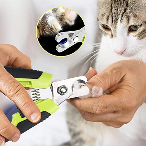 Cortaúñas Pets con lima de uñas, cortador para perros y gatos con mangos antideslizantes para evitar que se rompan, herramienta profesional de aseo para animales pequeños, grandes y medianos
