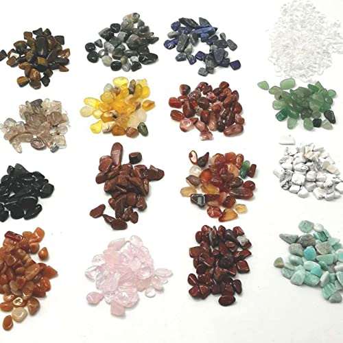 Cristal Natural piedra rugosa ojo de tigre amazonita cristal blanco pecera piedra flor maceta decoración budismo grava al por mayor,Ágata acuática,7-9 mm
