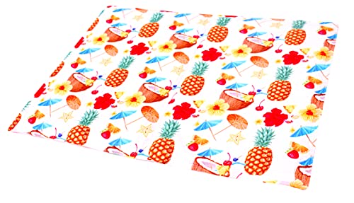 Croci Kit Fresh Cockail, Kit con Productos refrigerantes: Todo lo Que Necesita para refrescar al Perro Durante los días calurosos de Verano. Alfombrilla de 65 x 50 cm, Bebedero de Viaje – 1560 g
