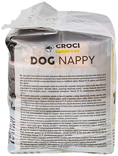 Croci Perro pañales, pequeñas, Pack de 14