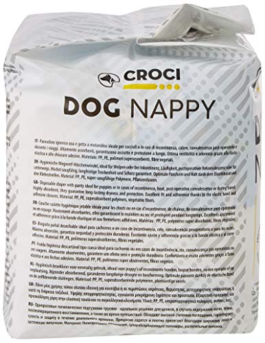 Croci Perro pañales, pequeñas, Pack de 14