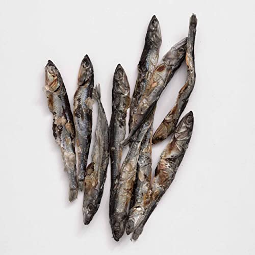 CRU - Snack Premio para Perro y Gato, Boquerones Deshidratados - 40g, 100% Natural
