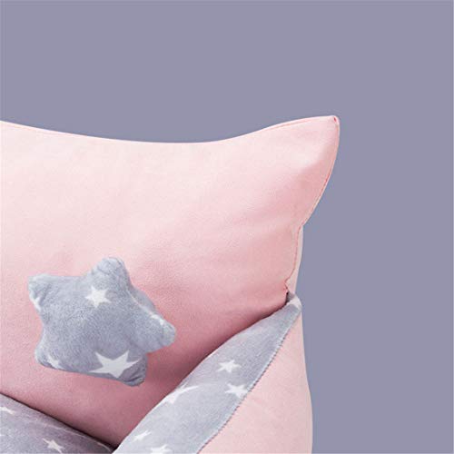 Cuatro Estaciones Nido Universal para Mascotas pequeña Cama para Mascotas Mascota para Perros y Gatos Suministros para Dormir Fresco y cómodo, tapete A +, S-42X38X13CM