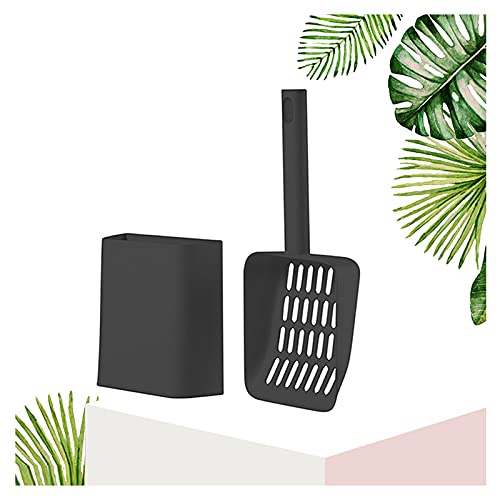 Cuchara De Arena Para Gatos De Plástico Herramienta De Arena Para Gatos De Plástico Cuchara De Arena Duradera Para Gatos Pala De Arena Para Gatos Resistente Adecuado para familias con mascotas, kit