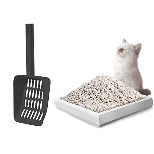 Cuchara De Arena Para Gatos De Plástico Herramienta De Arena Para Gatos De Plástico Cuchara De Arena Duradera Para Gatos Pala De Arena Para Gatos Resistente Adecuado para familias con mascotas, kit