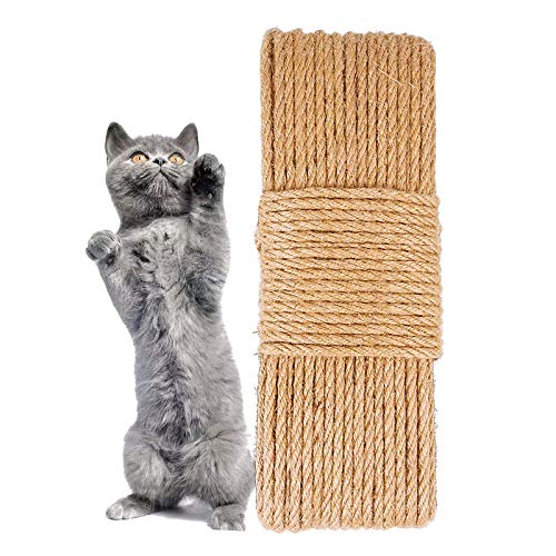 Cuerda de sisal natural, otros espejos, etiqueta engomada para superficie de espejo, cuerda de sisal natural, cuerda de árbol de gato, calcomanías de pared acrílicas para rascar el reemplazo del