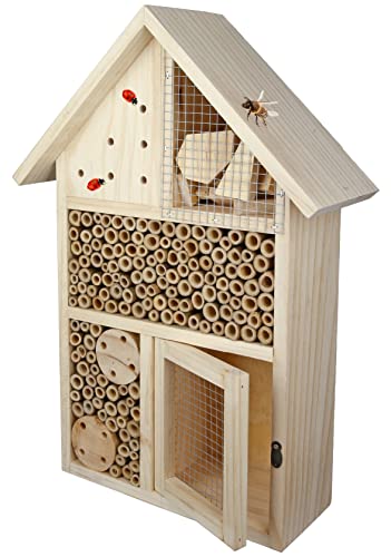 CULT at home Hotel de abejas para insectos – Casquillos nidos – Tubo de bambú – 38 cm
