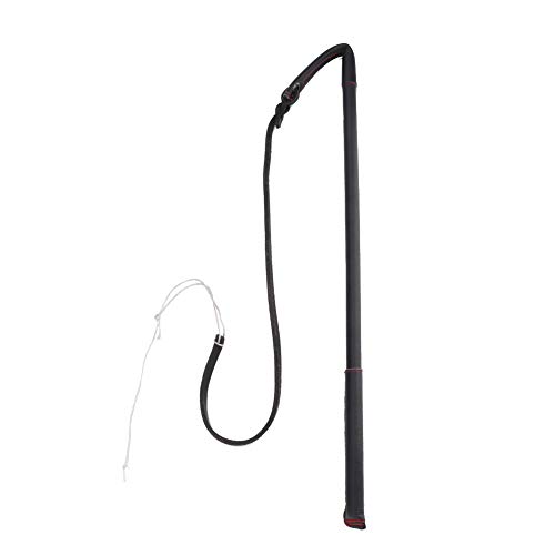 Cuque Venta Loca Látigo agitador de Perro Grande Artificial Negro, látigo de Entrenamiento de Perros, Entrenamiento de Gato para Perro Mascota