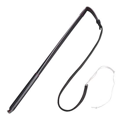 Cuque Venta Loca Látigo agitador de Perro Grande Artificial Negro, látigo de Entrenamiento de Perros, Entrenamiento de Gato para Perro Mascota
