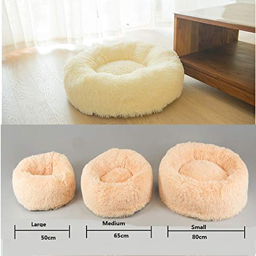 CWYP-029 Perrera Desmontable para Perros Alfombra Grande para Perros Canasta de Gatos Cuatro Estaciones Nido para Mascotas Cálidas, Cálidas y Respirables Adecuado para Gatos (Azul / Marrón / Gris)
