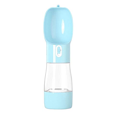 Dabeigouzchongww comedero perro, Botella de agua para perros de mascotas portátil para perros Multifunción Perro alimento de agua Alimentador de agua Bebida Cuenco Puppy Cat Dispensador de agua Produc