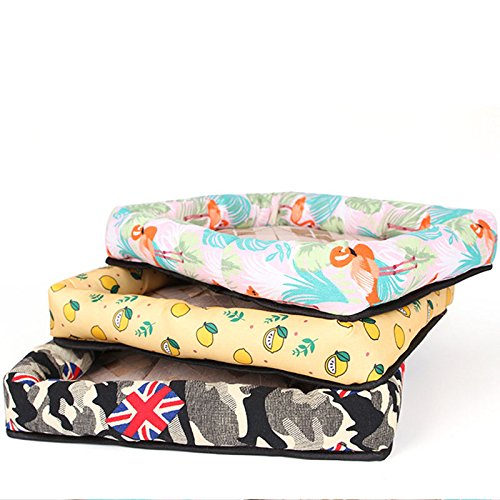 Da.Wa 1x Cama de enfriamiento Cama para el Verano Cama fría Cama de bambú para Perros Gato Gato 40 * 30 CM