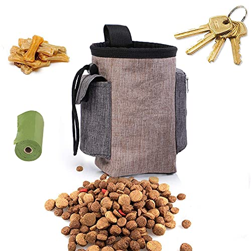 DDGG Bolso de Adiestramiento Perro, Bolsa de Entrenamiento para Perros, Bolsa de Cintura Mascota Perro, Bolsa para Golosinas Mascota, para Almacenamiento de Alimentos para Mascotas