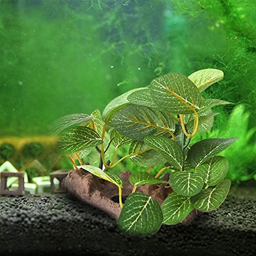 Decoración de acuario, Planta de hierba de agua plástica artificial for el acuario de la decoración del ornamento del tanque de pescado Decoraciones, Hogar y jardín Decoraciones baratas, Decoraciones