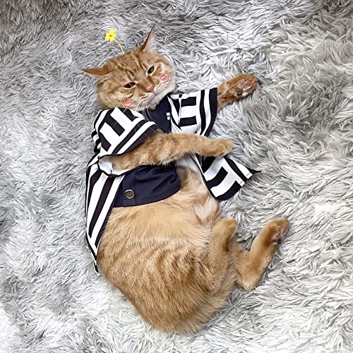 Demon Slayer Anime Ropa para Mascotas Kimetsu No Yaiba Mascota Disfraz De Dibujos Animados Cosplay para Gato Y Perro PequeñO Navidad