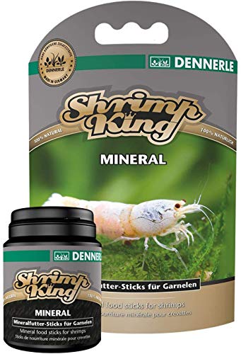 Dennerle camarones 45g Mineral King - alimento suplementario para los camarones Ornamentales - para Evitar Problemas de desollar