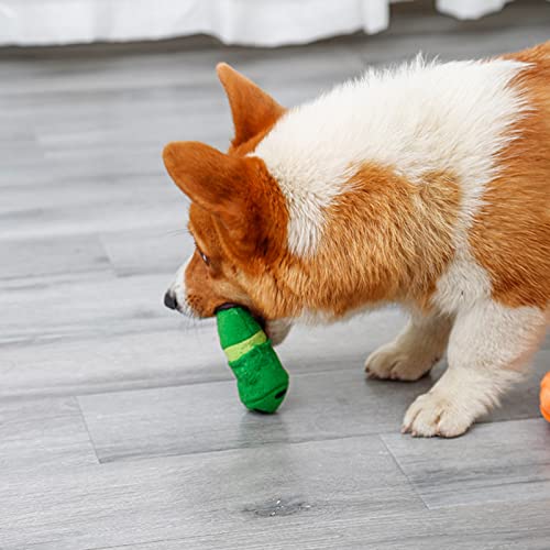DERCLIVE Juguete interactivo para perros pequeños, medianos y grandes