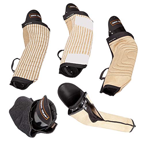 Dingo Gear - Barra de mordida para Perros con Manga de mordida Suave para Entrenamiento de mordida IGP K9 Señuelo de Fuerzas Especiales Otras S00504, Color Negro