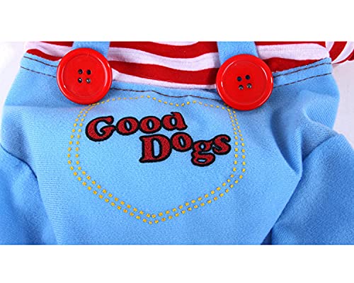 Disfraces De Halloween para Mascotas, Gatos y Perros, Disfraz De Transformación De Muñeca, Disfraces Divertidos para Perros y Gatos Pequeños O Grandes