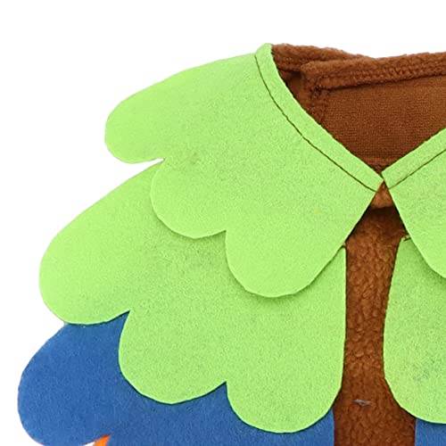 Disfraz de Halloween para mascotas, disfraz de Navidad para mascotas, ropa de búho para mascotas, traje, vestido, ropa divertida para mascotas(S)