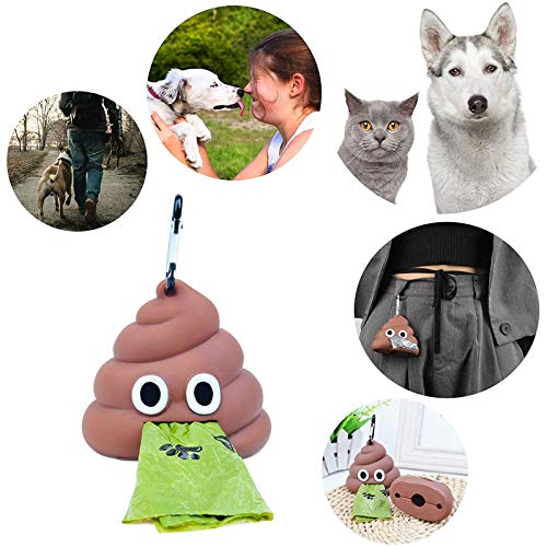 Dispensador De Bolsas Para Excrementos De Perro Bolsas De Basura Mascota Ir Portátil Mini Bote De Basura Orinal Para Mascotas Bote De Basura Portátil Para Arena De Mascotas y Excrementos De Perros