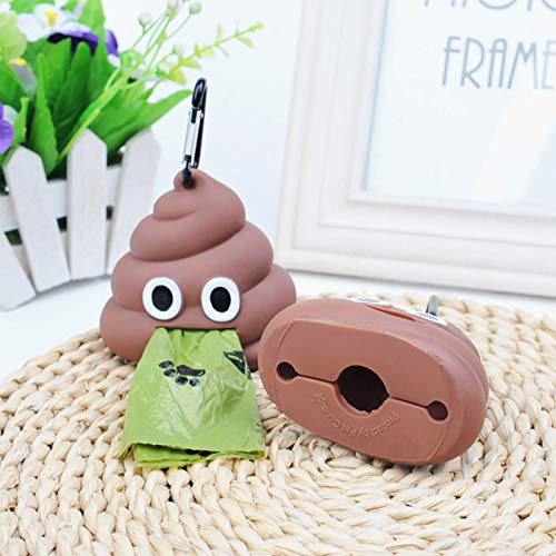 Dispensador De Bolsas Para Excrementos De Perro Bolsas De Basura Mascota Ir Portátil Mini Bote De Basura Orinal Para Mascotas Bote De Basura Portátil Para Arena De Mascotas y Excrementos De Perros