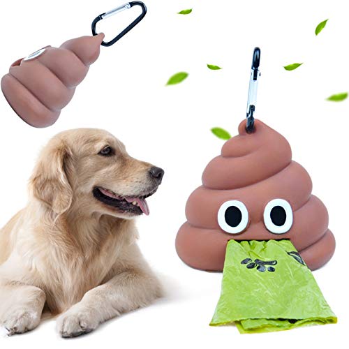 Dispensador De Bolsas Para Excrementos De Perro Bolsas De Basura Mascota Ir Portátil Mini Bote De Basura Orinal Para Mascotas Bote De Basura Portátil Para Arena De Mascotas y Excrementos De Perros