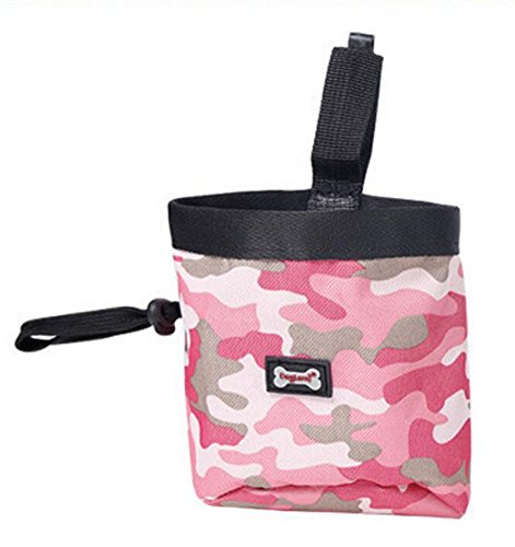 Diyafas Camuflaje Bolso del Entrenamiento del Perro Tratar Bolsa para Mascotas Dispensador de Bolsas de Poo