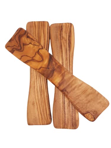 DOGNIA | MORDEDOR Hueso DE Aceituna | Mordedor de Madera Natural para Perros 10 Piezas