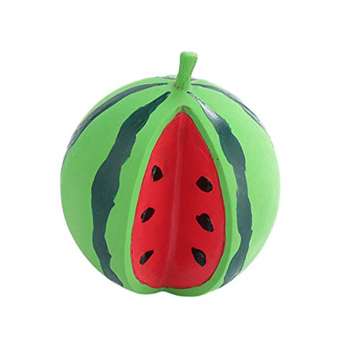 Dontdo Fruit Latex Masticar Juguetes Resistente a la mordedura Dentición Suministros para mascotas Linda Uva Plátano Sandía Perro Cachorro Dientes de Mascota Sonda Masticar Juguete