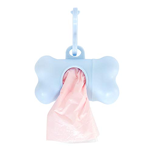 Downtown Pet Supply Bolsas de Basura para Perros sin Perfume y con Aroma a Lavanda en Pastel arcoíris con Clip de Correa y dispensador (180 Bolsas, 500 Bolsas, 1000 Bolsas)