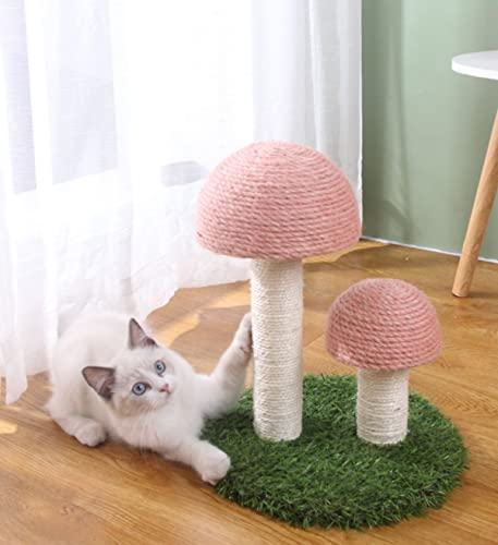 Dracol Juguetes para gatos, árbol rascador para gatos, resistente al desgaste, para pasar tiempo jugando con el gato, con 2 juguetes para gatos, adecuado para todos los gatos