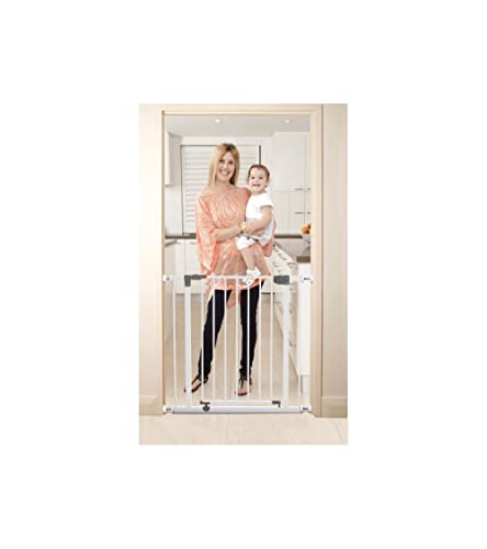 Dreambaby G854W Liberty - Rejilla de sujeción metálica ajustable (75-84 cm)