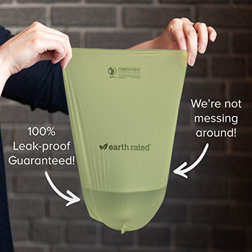 Earth Rated - Bolsas recambio compostables 4 rollos