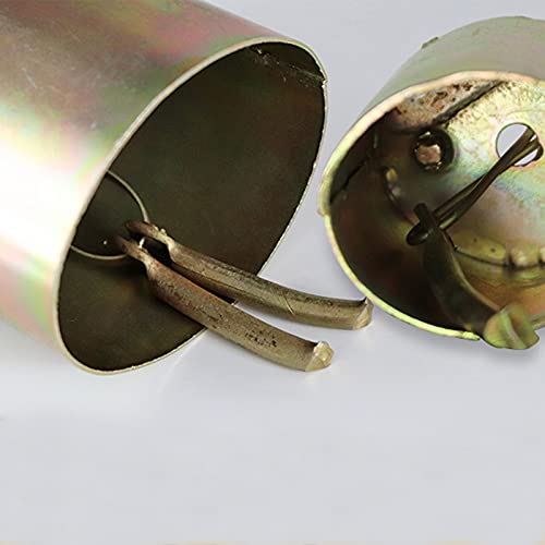 El Anillo Especial Y El Ganado Vacío Y Las Campanas De Ovejas, Las Campanas Antirrobo Y Las Campanas De Colgantes Anti-perdidas Para Las Campanas De Pastoreo De Ganado Son Super F(Size:extra grande)