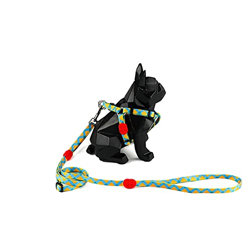 El Arnés Y Lanyard para Cachorros Son Trajes De Dos Piezas para Gatos Tamaño Exclusivo para Cachorros De Gato XS Menos De 25 Kg Pet-Totem_XS. Correa Perro Coche Arnés Perro Mediano