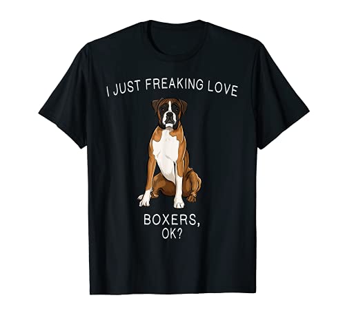 Enamoran Locamente Los Deutscher Boxer, Vale? Perro Camiseta