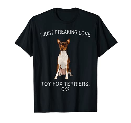 Enamoran Locamente Los Toy Terrier Americano, Vale? Perro Camiseta