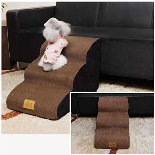 Escalera de mascotas, Escaleras para mascotas, Escalera de subida de rampa antideslizante lavable extraíble, Escalera de sofá cama para mascotas para gatos pequeños