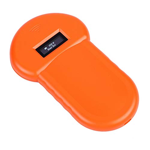 Escáner de mascotas, zumbador incorporado, escáner de microchip, lector de microchip para mascotas, escáner de chip LCD, RFID para aves de corral