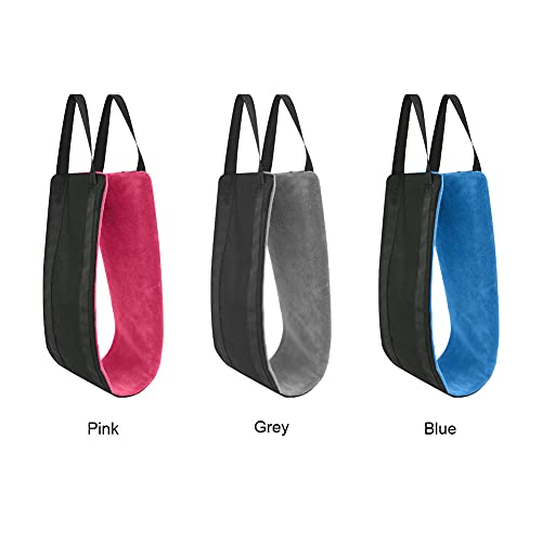 Eslinga de elevación ajustable para perros, ayuda para caminar con correas de mango suave, arnés de soporte de cadera para perros débiles lesionados ancianos discapacitados (azul)