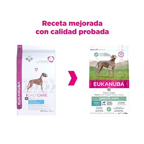 EUKANUBA Daily Care Alimento seco para perros adultos con articulaciones sensibles que sufren molestias articulares, 2.3 kg