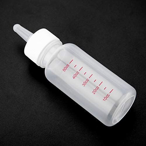 EVTSCAN Biberón para Animales, Perro Gato, biberón para Leche, Cachorro, Gatito, Animal recién Nacido, Cuidado de enfermería, Suministro para Mascotas