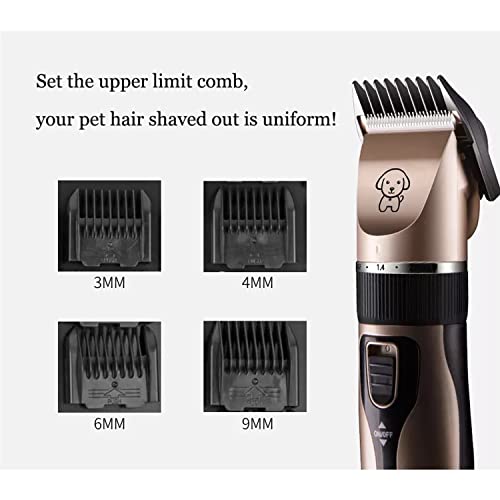 EXHNLE Clippers de Perros Bajo Ruido, CORNILLO Tienda Corriente Mascotas PEQUEÑAS Conjunto DE Caja, CLAVOR DE Perro CLIPTORES DE CLAVERS CHAVER Shears Dog CLAGPERS (Suit : 2)