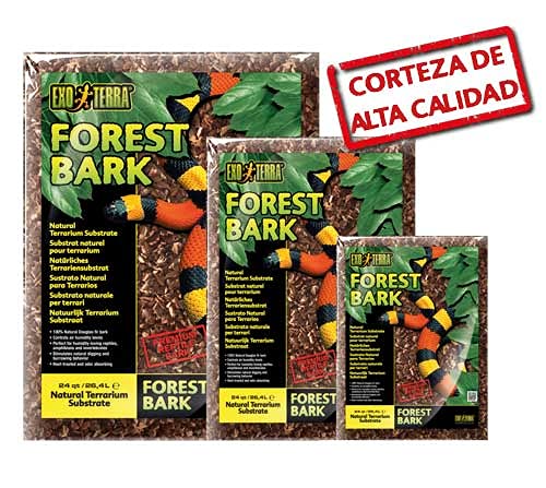 EXO TERRA Sustrato Tropical Tropical Forest Bark - 4,4 L
