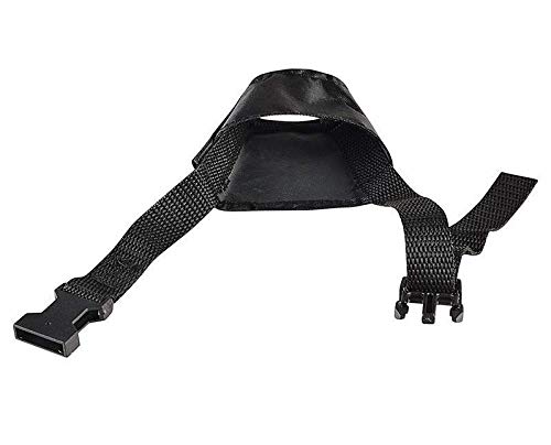 Extra Bozal para perro pequeño tamaño XXS negro transpirable anti mordedura corteza nylon se adapta a boloñesa papillon chihuahua chino crestado Dachshund Mi-Ki