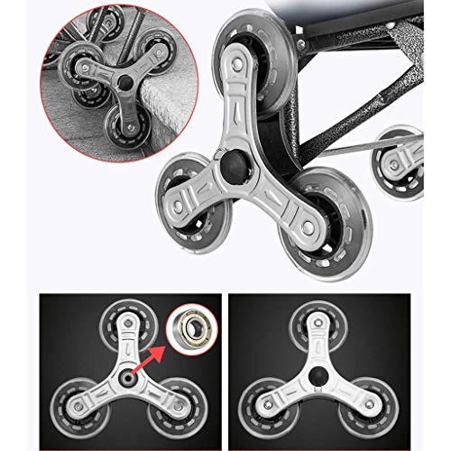 FACAZ Carrito de la Compra Carrito de la Compra Ruedas Carrito de la Compra para Mujer Carrito de la Compra del hogar Carrito de la Compra Carrito portátil Carrito de la Compra Plegable (Color: 4)