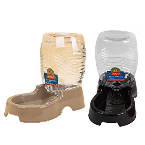 Fagu Cat Distribuidor Cuenco Distribuidor Cuenco Distribuidor Cuenco para Mascotas Fuente de Agua Bebedero automático Cuenco alimentador dispensador para Gato Perro